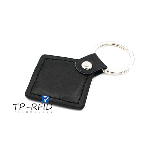 RFID-Schlüsselanhänger aus Leder