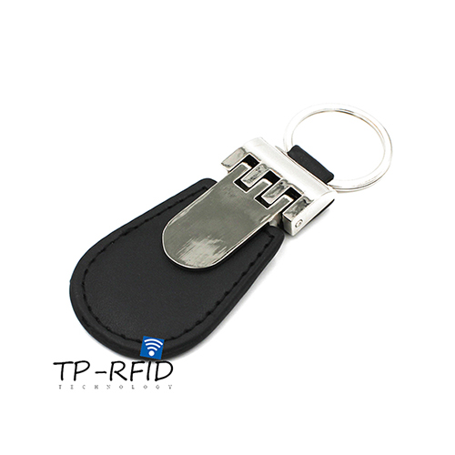 RFID-Schlüsselanhänger aus Leder