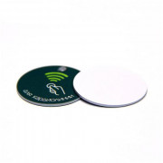 Etiqueta de disco de moneda de PVC autoadhesiva RFID ultraligera (2)