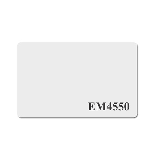 Cartão com chip RFID-EM4550