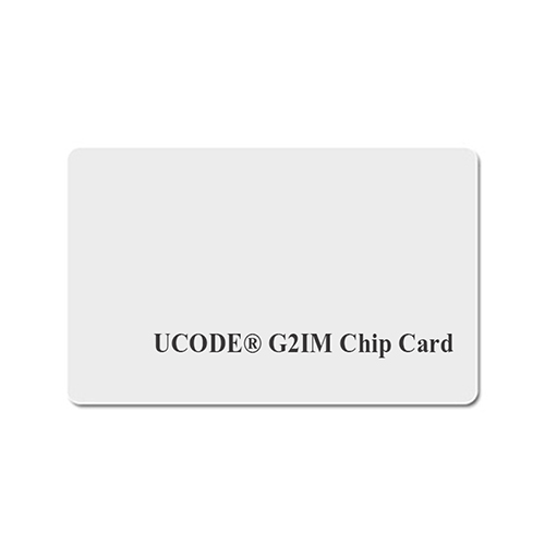 Cartão com chip RFID UCODE® G2IM